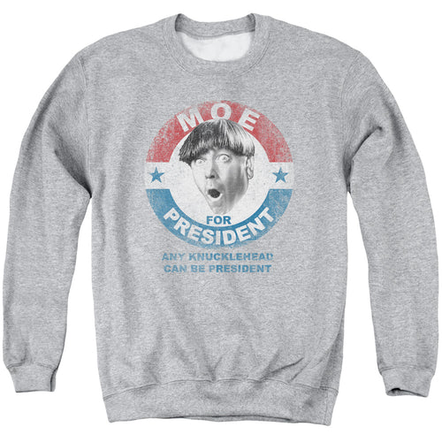 The Three Stooges Moe for President Crewneck Sweatshirt