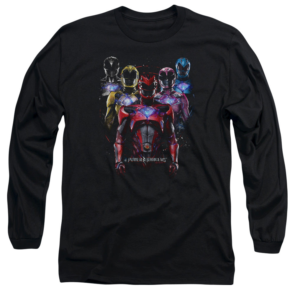 Mighty Morphin Power Rangers: The Movie Team of Rangers Long Sleeve T-Shirt