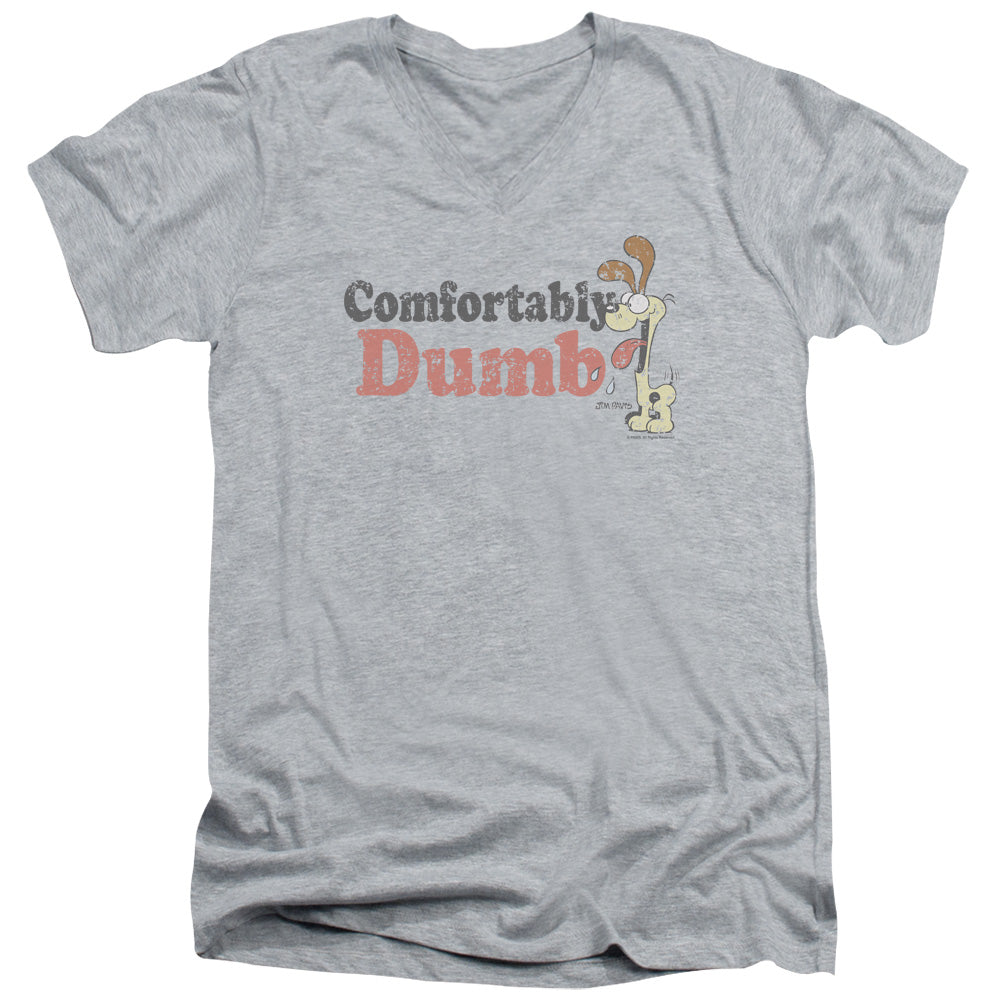 Garfield Comfortably Dumb V-Neck T-Shirt