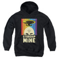 Star Trek Starship Mine Black Youth Hoodie