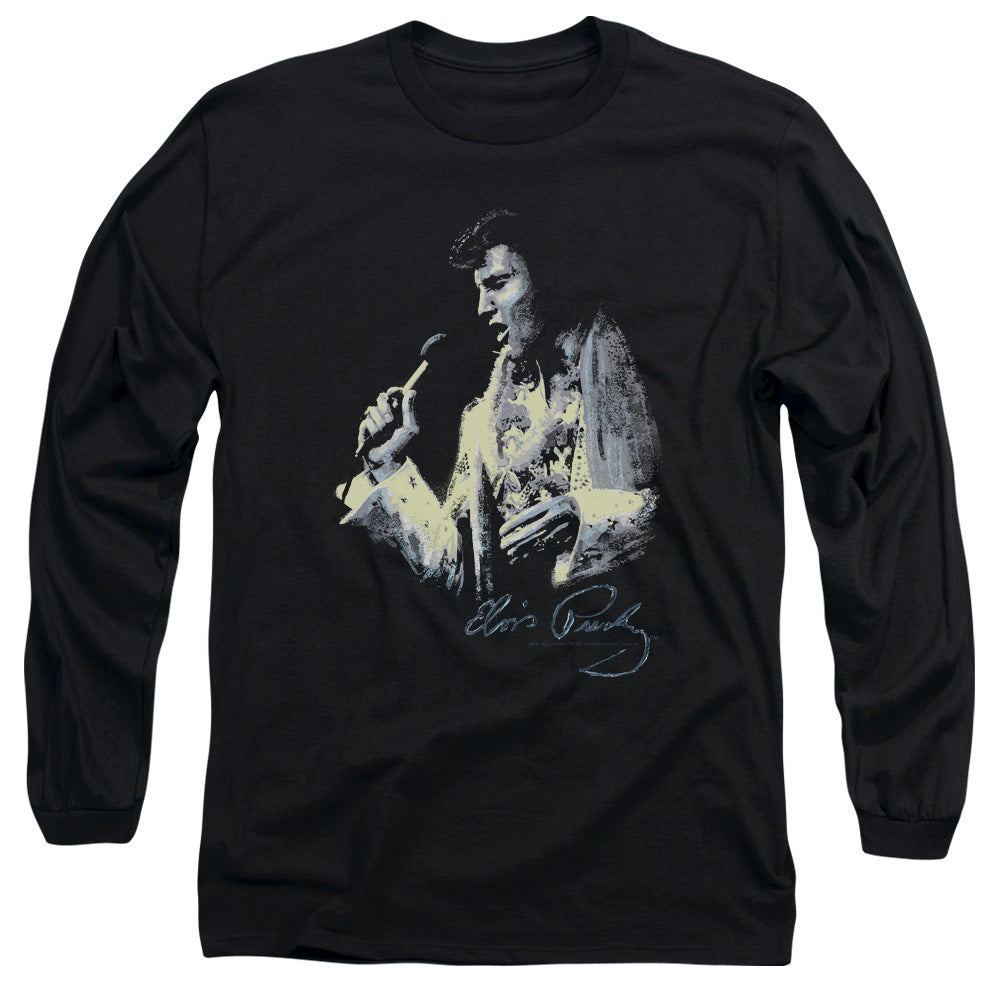 Elvis Presley Painted King Long Sleeve T-Shirt