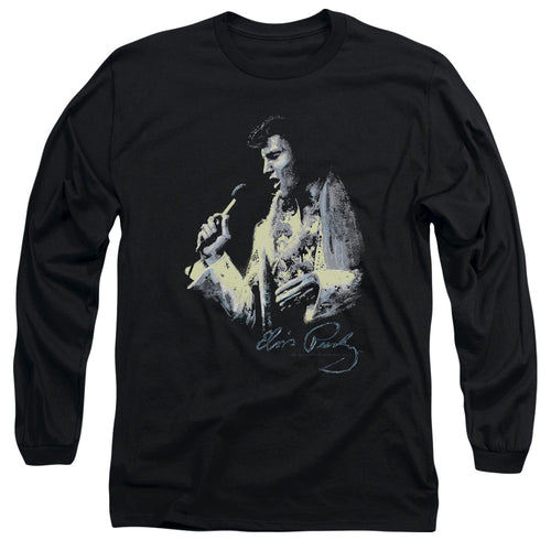 Elvis Presley Painted King Long Sleeve T-Shirt