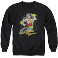Wonder Woman Spinning Crewneck Sweatshirt