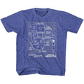 The Real Ghostbusters Blueprints Youth/Toddler T-Shirt