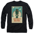 Star Trek Captain's Holiday Black Long Sleeve T-Shirt