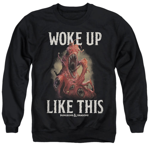Dungeons & Dragons Woke Like This Crewneck Sweatshirt
