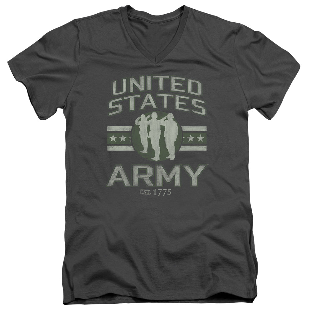 US Army Soldiers Crest V-Neck T-Shirt
