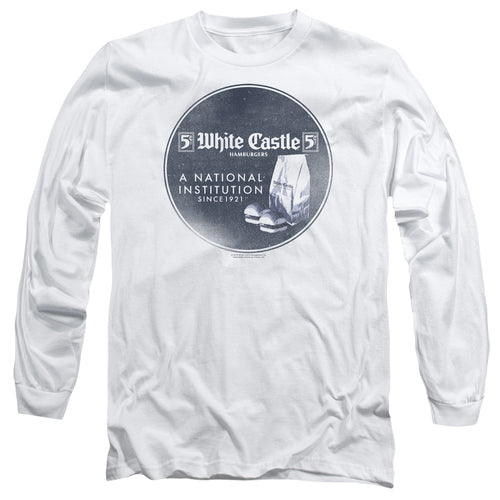 White Castle A National Institution Since 1921 Long Sleeve T-Shirt