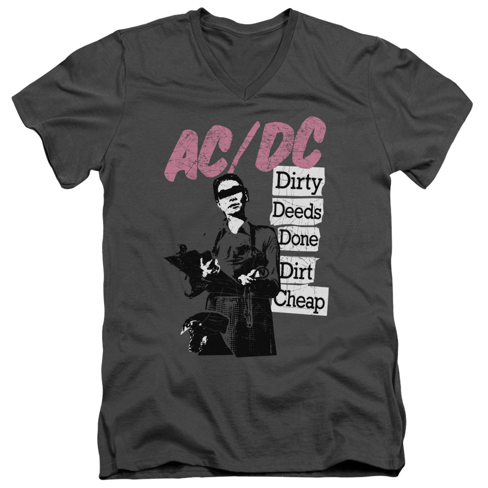 AC/DC Dirty Deeds V-Neck T-Shirt