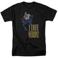 DC Comics I Love Nerds T-Shirt
