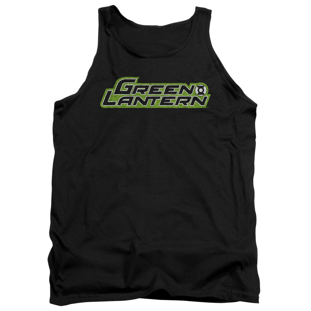 Green Lantern Scribble Title Tank Top