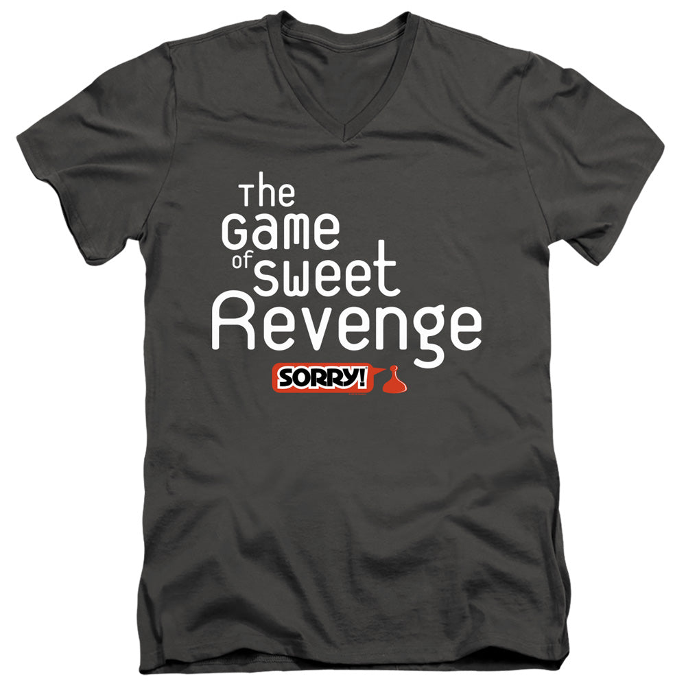 Sorry The Game of Sweet Revenge V-Neck T-Shirt
