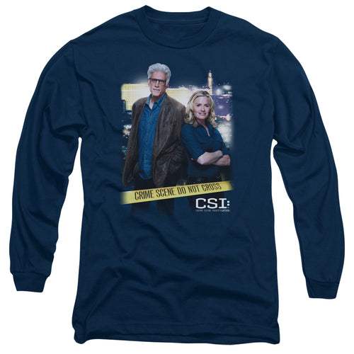 CSI Do Not Cross Long Sleeve T-Shirt