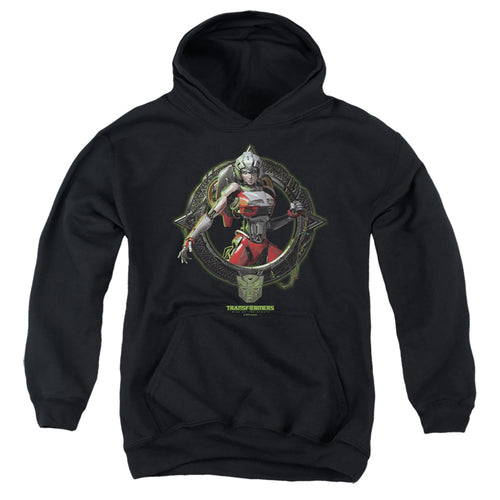 Transformers Arcee Circle Frame Youth Hoodie