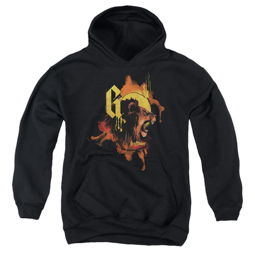 Harry Potter Urban Elegance Gryffindor Lion Youth Hoodie