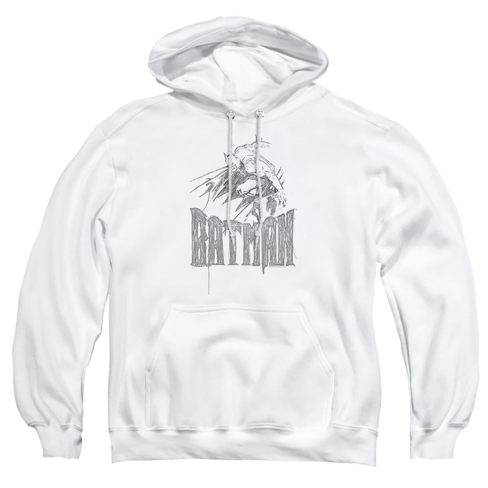 Batman Knight Sketch Pullover Hoodie