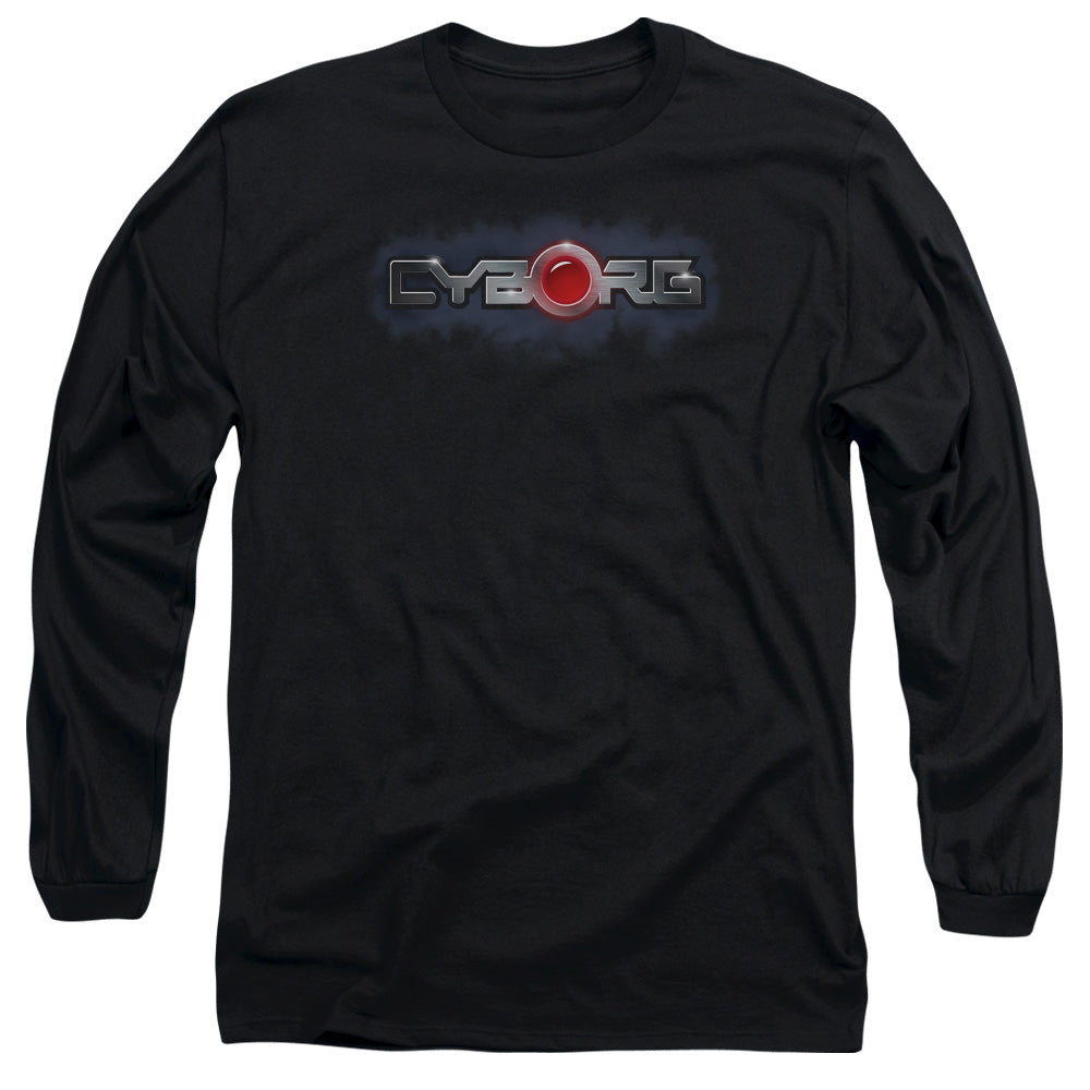 Justice League Cyborg Title Long Sleeve T-Shirt