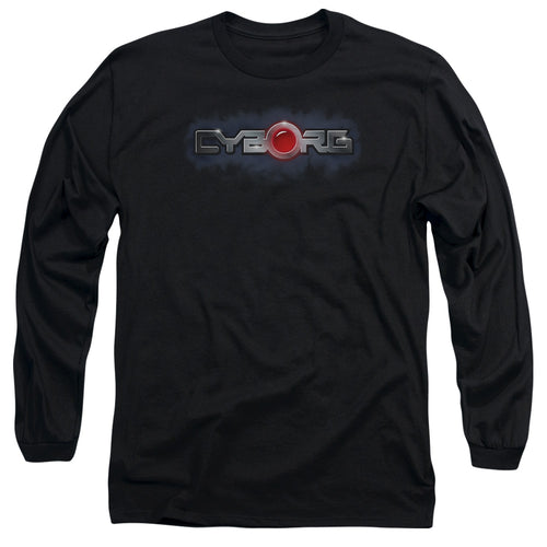 Justice League Cyborg Title Long Sleeve T-Shirt
