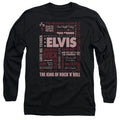 Elvis Presley Whole Lotta Type Long Sleeve T-Shirt