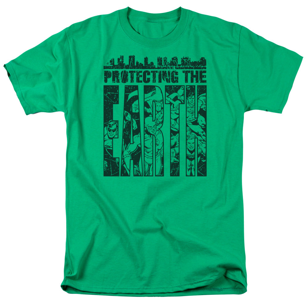DC Comics Protecting The Earth T-Shirt