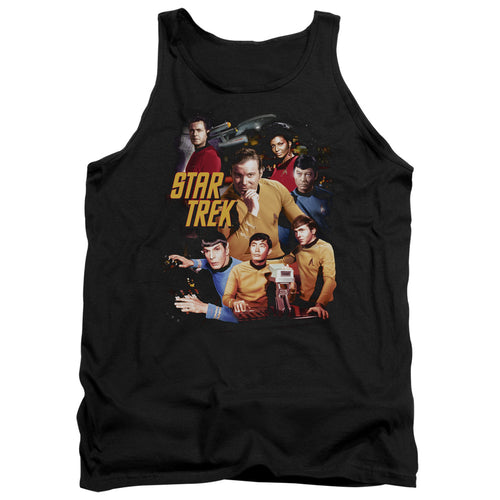 Star Trek At the Controls Tank Top