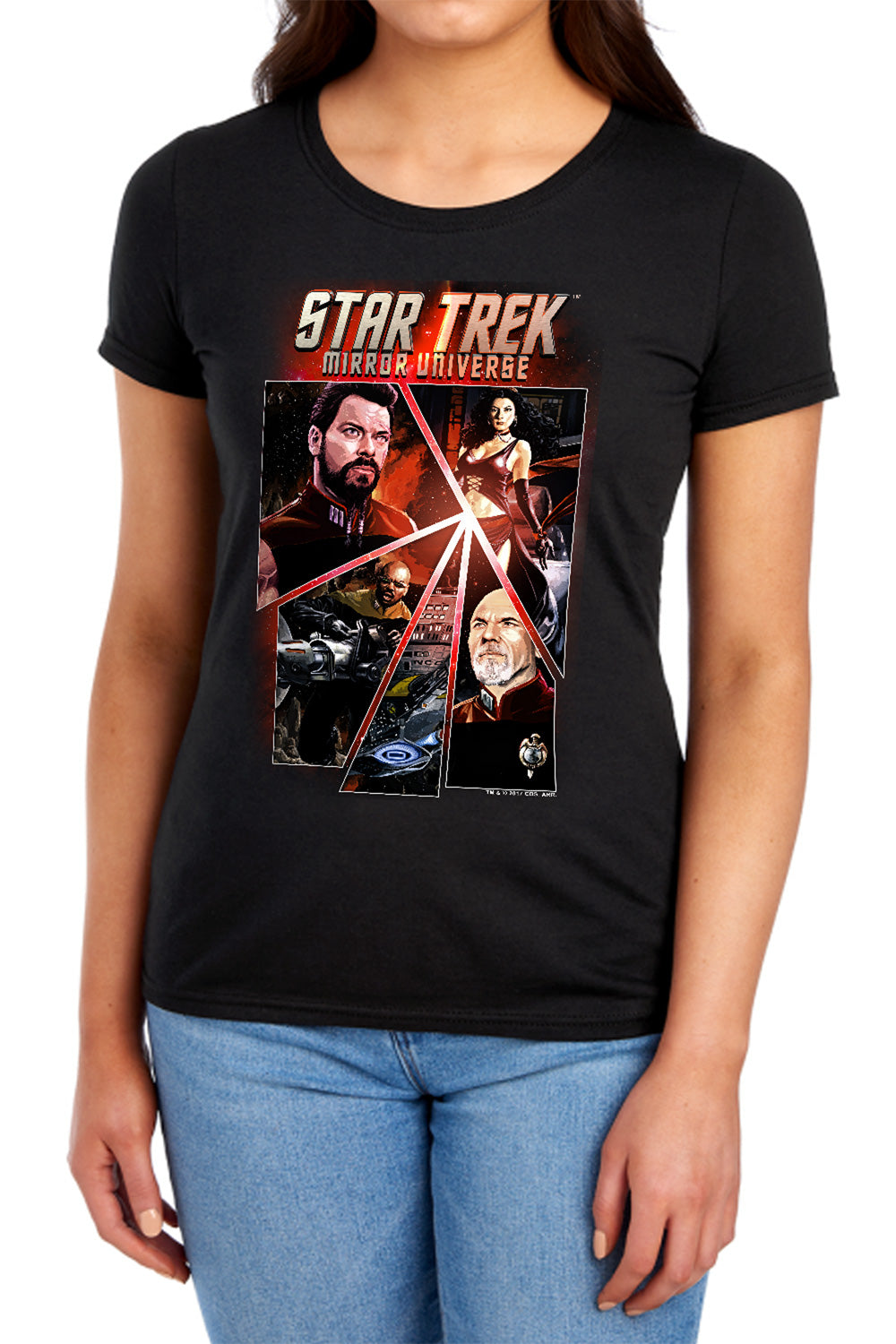 Star Trek Mirror Universe TNG Womens T-Shirt