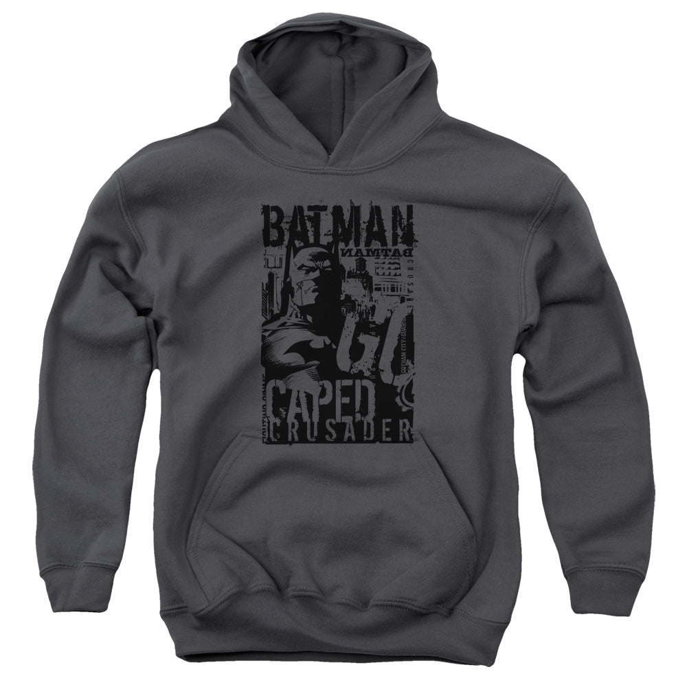 Batman Caped Crusader Youth Hoodie