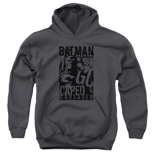 Batman Caped Crusader Youth Hoodie