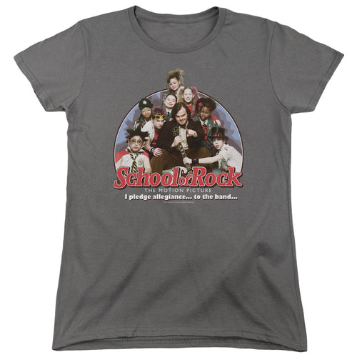 School of Rock I Pledge Allegiance Womens T-Shirt