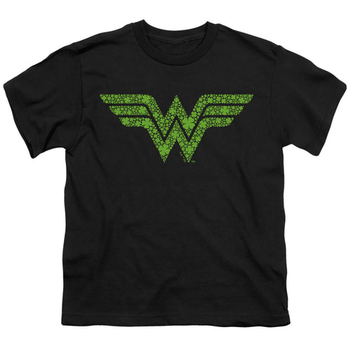 Wonder Woman St. Patrick's Day Shamrock Logo Youth/Toddler T-Shirt