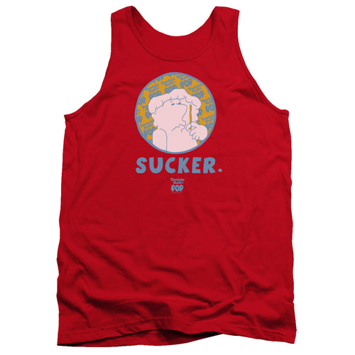 Tootsie Pop Sucker Red Tank Top