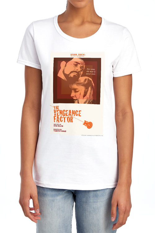 Star Trek The Vengeance Factor Womens T-Shirt