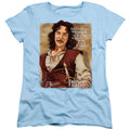 The Princess Bride Word Light Blue Womens T-Shirt