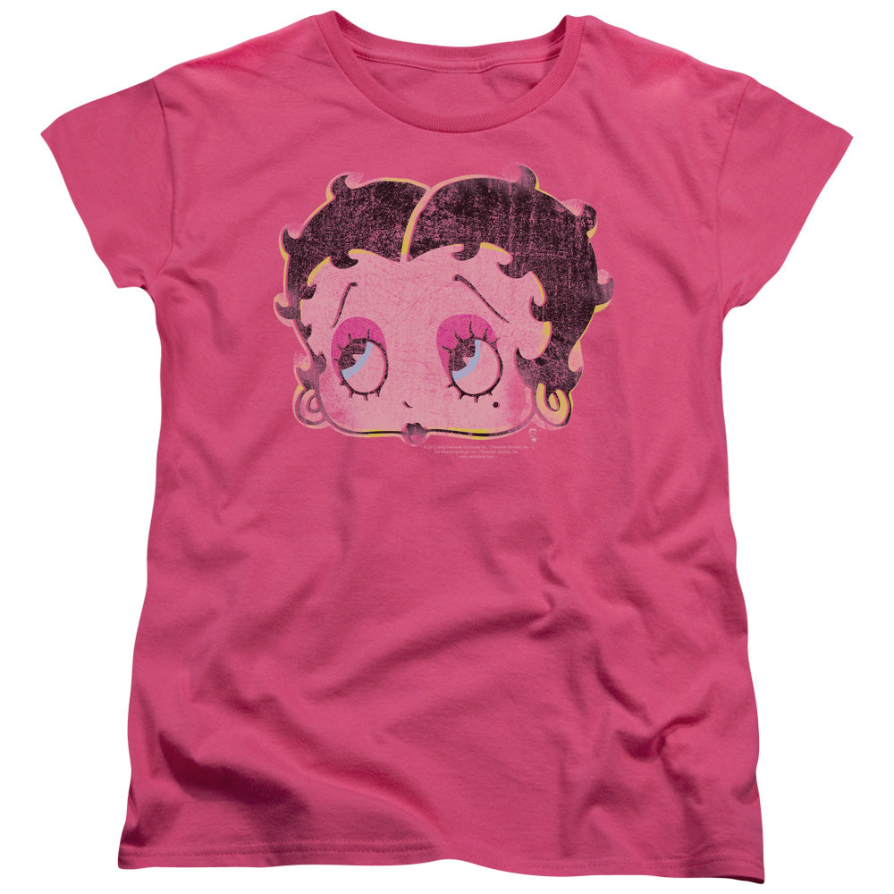 Betty Boop Pop Art Boop Womens T-Shirt