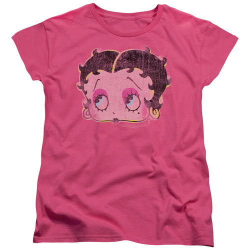 Betty Boop Pop Art Boop Womens T-Shirt