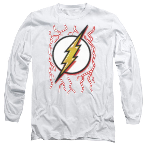 The Flash Airbrush Bolt Long Sleeve T-Shirt