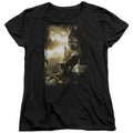 Mighty Morphin Power Rangers: The Movie Yellow Zord Poster Womens T-Shirt