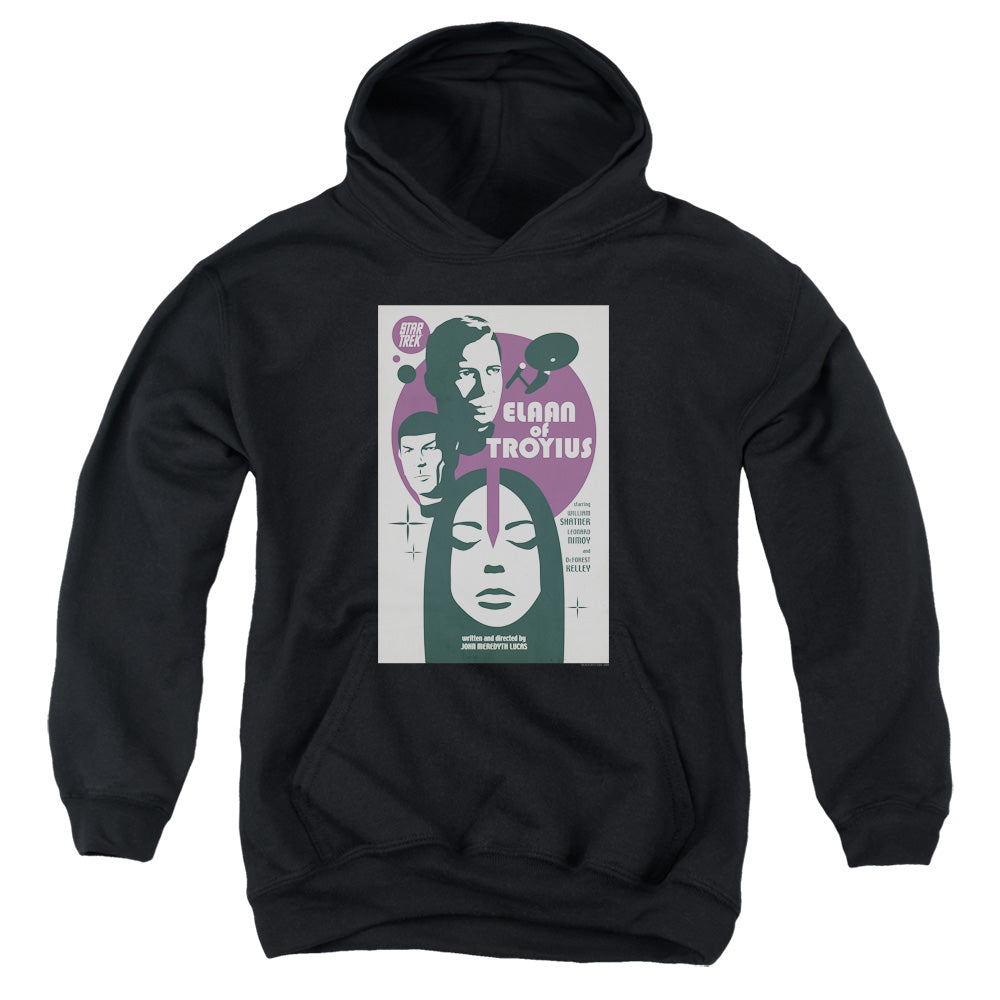 Star Trek Juan Ortiz Elaan of Troyius Black Youth Hoodie