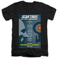 Star Trek Encounter at Farpoint Part One Black V-Neck T-Shirt