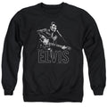 Elvis Presley Guitar In Hand Crewneck Sweatshirt