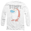 Ren and Stimpy Collegiate Stimpy Long Sleeve T-Shirt