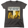 Top Gun Your Wingman Til the End Womens T-Shirt