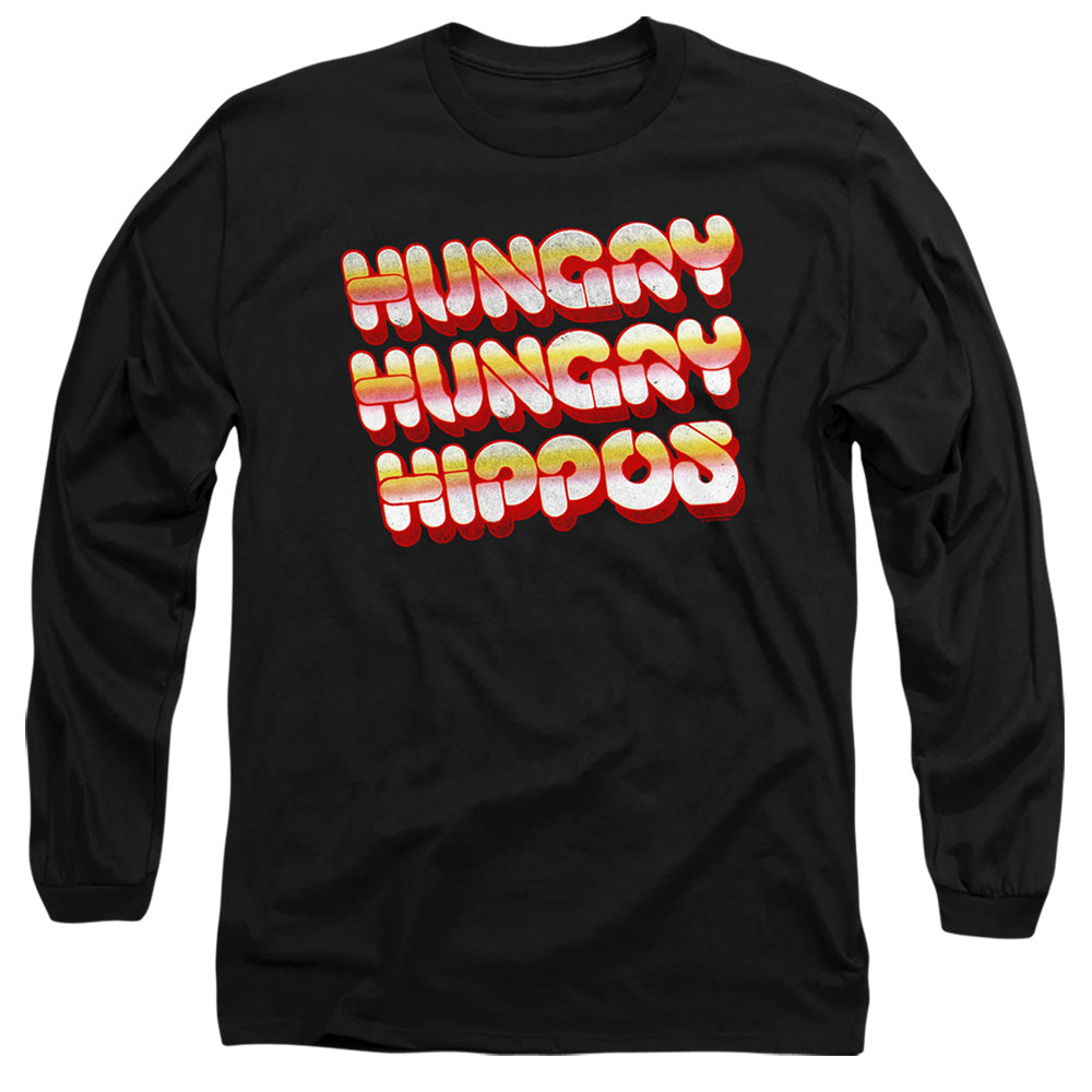 Hungry Hungry Hippos Hungry Vintage Logo Long Sleeve T-Shirt