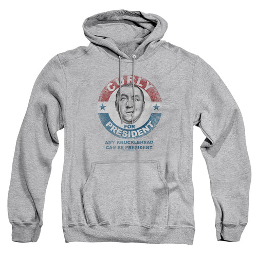 The Three Stooges Curly for President Any Knucklehead Pullover Hoodie