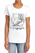 Batman Bat Sketch Womens T-Shirt