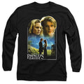 The Princess Bride Buttercup & Westley Black Long Sleeve T-Shirt
