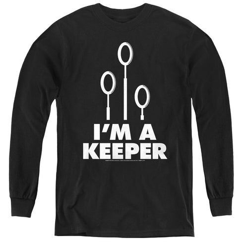 Harry Potter Keeper Youth Long Sleeve T-Shirt