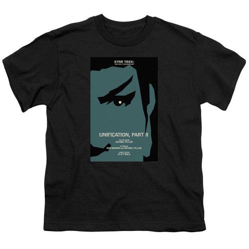 Star Trek Unification Part II Black Youth/Toddler T-Shirt