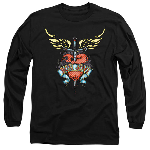 Bon Jovi Daggered Long Sleeve T-Shirt