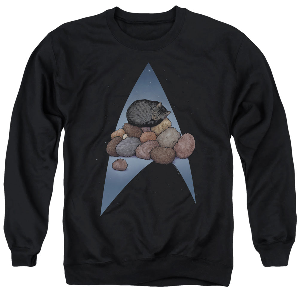 Star Trek Cats Five Year Nap Crewneck Sweatshirt